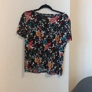 LOFT | Linen Floral Tee